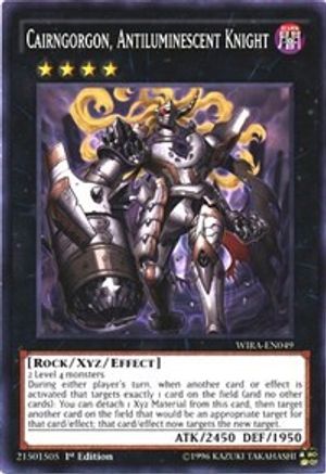 Cairngorgon, Antiluminescent Knight (WIRA-EN049) - Wing Raiders 1st Edition