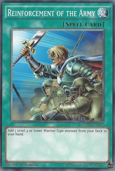 Reinforcement of the Army (WIRA-EN052) [Wing Raiders]
