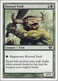 Horned Troll (257) [8th Edition]