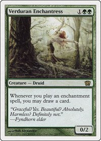 Verduran Enchantress (285) [8th Edition]
