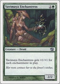 Yavimaya Enchantress (290) [8th Edition]
