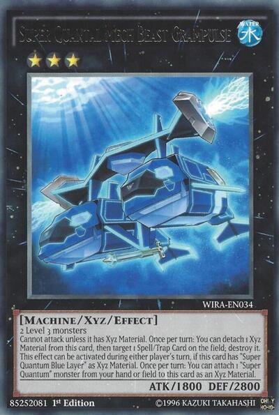 Super Quantal Mech Beast Grampulse (WIRA-EN034) [Wing Raiders]