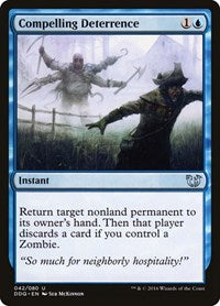 Compelling Deterrence (42) [Duel Decks: Blessed vs. Cursed]