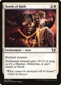 Bonds of Faith (2) [Duel Decks: Blessed vs. Cursed]