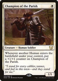 Champion of the Parish (4) [Duel Decks: Blessed vs. Cursed]