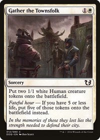Gather the Townsfolk (12) [Duel Decks: Blessed vs. Cursed]
