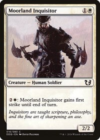 Moorland Inquisitor (16) [Duel Decks: Blessed vs. Cursed]
