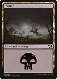 Swamp (074) (74) [Duel Decks: Blessed vs. Cursed]