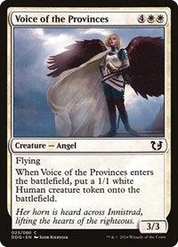 Voice of the Provinces (23) [Duel Decks: Blessed vs. Cursed]