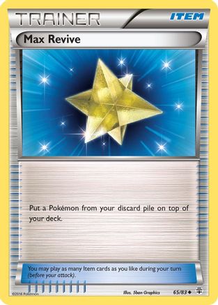 Max Revive 065/83  - Reverse Holofoil Generations - Uncommon