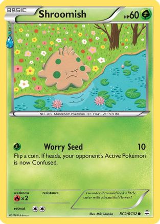 Shroomish RC2/RC32  Generations Radiant Collection - Common