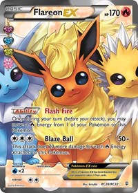 Flareon EX (Full Art) (RC28/RC32) [Generations: Radiant Collection]