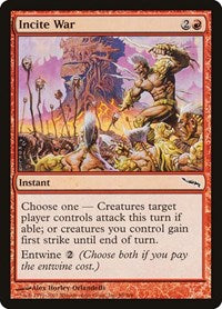 Incite War (96) [Mirrodin]