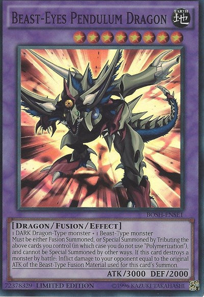 Beast-Eyes Pendulum Dragon (BOSH-ENSE1) [Breakers of Shadow]