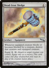 Dead-Iron Sledge (162) [Mirrodin]