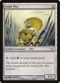 Gold Myr (180) [Mirrodin]