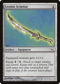 Leonin Scimitar (193) [Mirrodin]