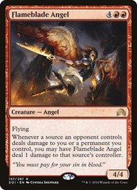 Flameblade Angel (157) [Shadows over Innistrad]