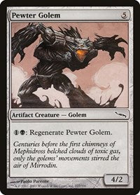 Pewter Golem (227) [Mirrodin]