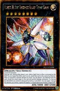 Number 38: Hope Harbinger Dragon Titanic Galaxy (PGL3-EN008) [Premium Gold: Infinite Gold]