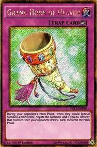 Grand Horn of Heaven (PGL3-EN040) [Premium Gold: Infinite Gold]