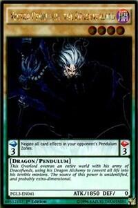 Vector Pendulum, the Dracoverlord (PGL3-EN041) [Premium Gold: Infinite Gold]