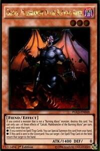 Calcab, Malebranche of the Burning Abyss (PGL3-EN048) [Premium Gold: Infinite Gold]