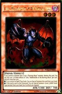 Libic, Malebranche of the Burning Abyss (PGL3-EN050) [Premium Gold: Infinite Gold]