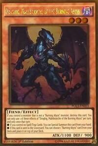 Draghig, Malebranche of the Burning Abyss (PGL3-EN053) [Premium Gold: Infinite Gold]