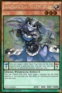 Archfiend Eccentrick (PGL3-EN056) [Premium Gold: Infinite Gold]
