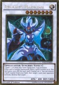 Arcanite Magician (PGL3-EN060) [Premium Gold: Infinite Gold]