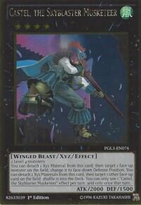 Castel, the Skyblaster Musketeer (PGL3-EN076) [Premium Gold: Infinite Gold]