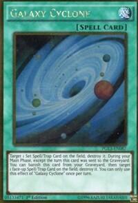 Galaxy Cyclone (PGL3-EN087) [Premium Gold: Infinite Gold]