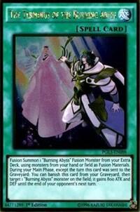The Terminus of the Burning Abyss (PGL3-EN088) [Premium Gold: Infinite Gold]
