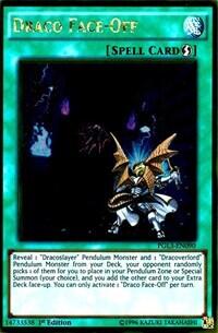 Draco Face-Off (PGL3-EN090) [Premium Gold: Infinite Gold]