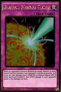 Blazing Mirror Force (PGL3-EN100) [Premium Gold: Infinite Gold]