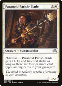 Paranoid Parish-Blade (33) [Shadows over Innistrad]