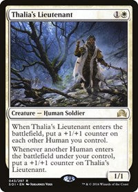 Thalia's Lieutenant (43) [Shadows over Innistrad]