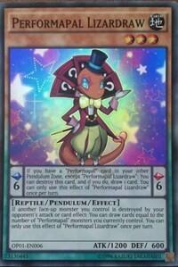 Performapal Lizardraw (OP01-EN006) [OTS Tournament Pack 1]