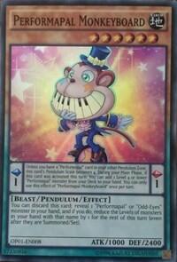 Performapal Monkeyboard (OP01-EN008) [OTS Tournament Pack 1]