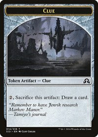 Clue Token (014) (14) [Shadows over Innistrad]