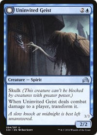 Uninvited Geist (94) [Shadows over Innistrad]