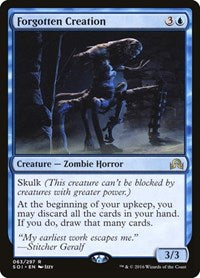 Forgotten Creation (63) [Shadows over Innistrad]