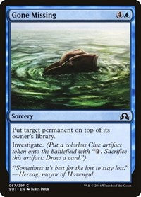 Gone Missing (67) [Shadows over Innistrad]