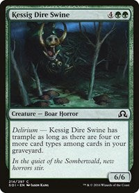 Kessig Dire Swine (214) [Shadows over Innistrad]