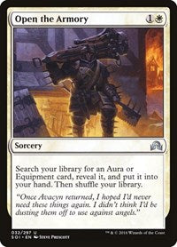 Open the Armory (32) [Shadows over Innistrad]