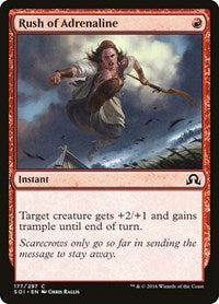 Rush of Adrenaline (177) [Shadows over Innistrad]