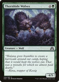 Thornhide Wolves (232) [Shadows over Innistrad]