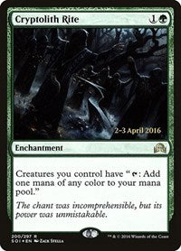 Cryptolith Rite (200) [Prerelease Cards]