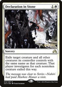 Declaration in Stone (12) [Prerelease Cards]
